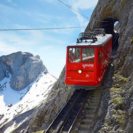 Apartments Chalet Wirz Travel Sarnen Bagian luar foto