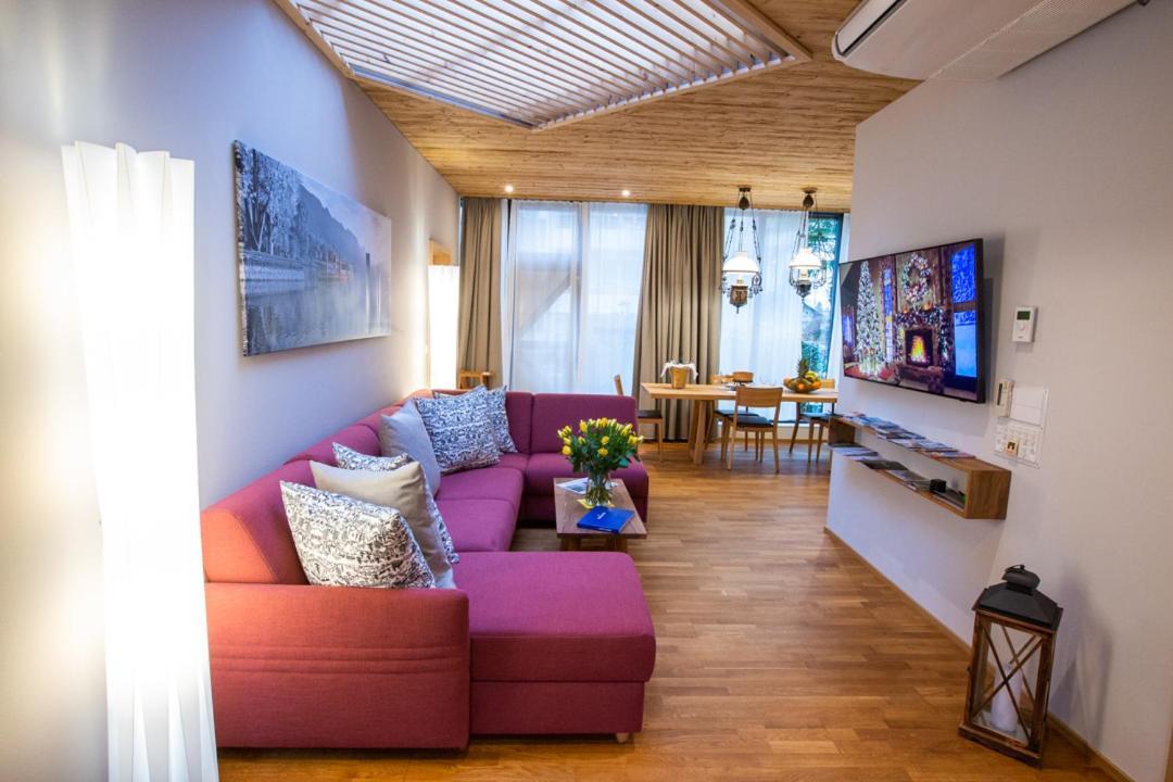 Apartments Chalet Wirz Travel Sarnen Bagian luar foto